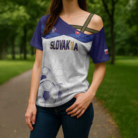 Custom Football 2026 Slovakia Cross Shoulder Shirt Hrabri Sokoli