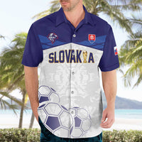 Custom Football 2026 Slovakia Hawaiian Shirt Hrabri Sokoli