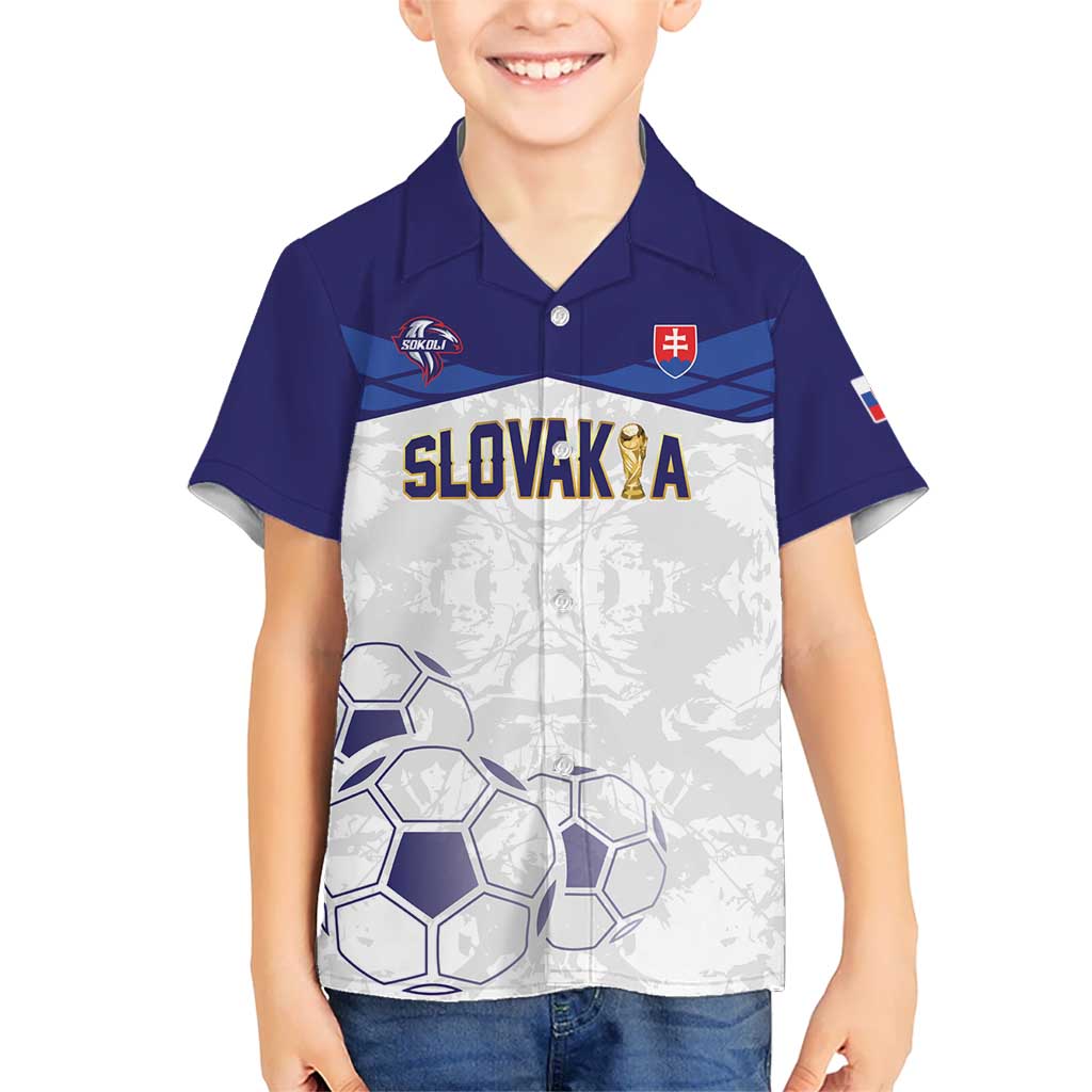 Custom Football 2026 Slovakia Hawaiian Shirt Hrabri Sokoli