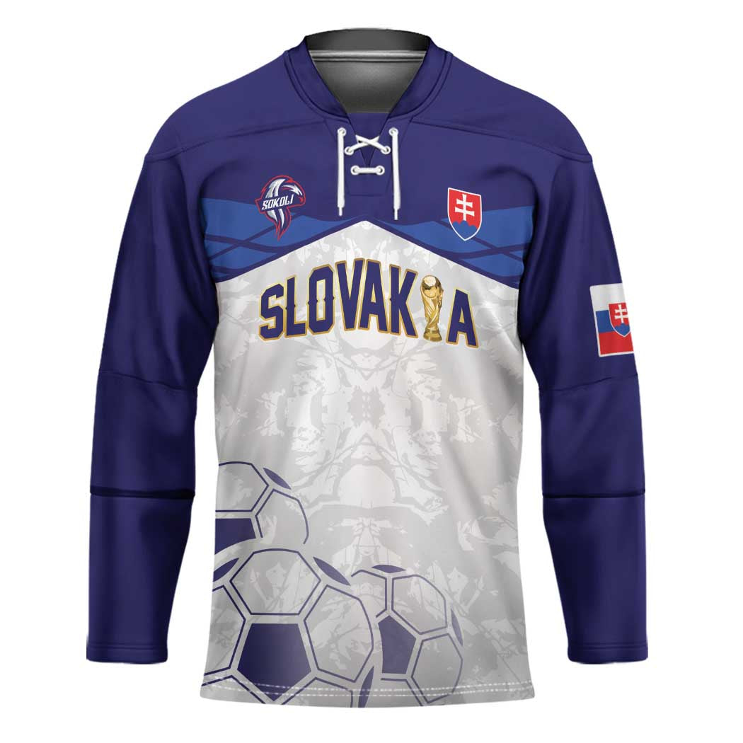 Custom Football 2026 Slovakia Hockey Jersey Hrabri Sokoli