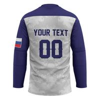 Custom Football 2026 Slovakia Hockey Jersey Hrabri Sokoli