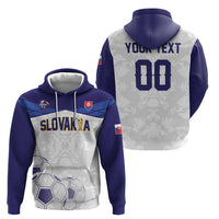 Custom Football 2026 Slovakia Hoodie Hrabri Sokoli