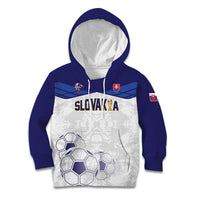 Custom Football 2026 Slovakia Kid Hoodie Hrabri Sokoli