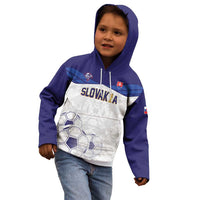 Custom Football 2026 Slovakia Kid Hoodie Hrabri Sokoli