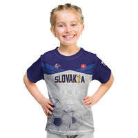 Custom Football 2026 Slovakia Kid T Shirt Hrabri Sokoli