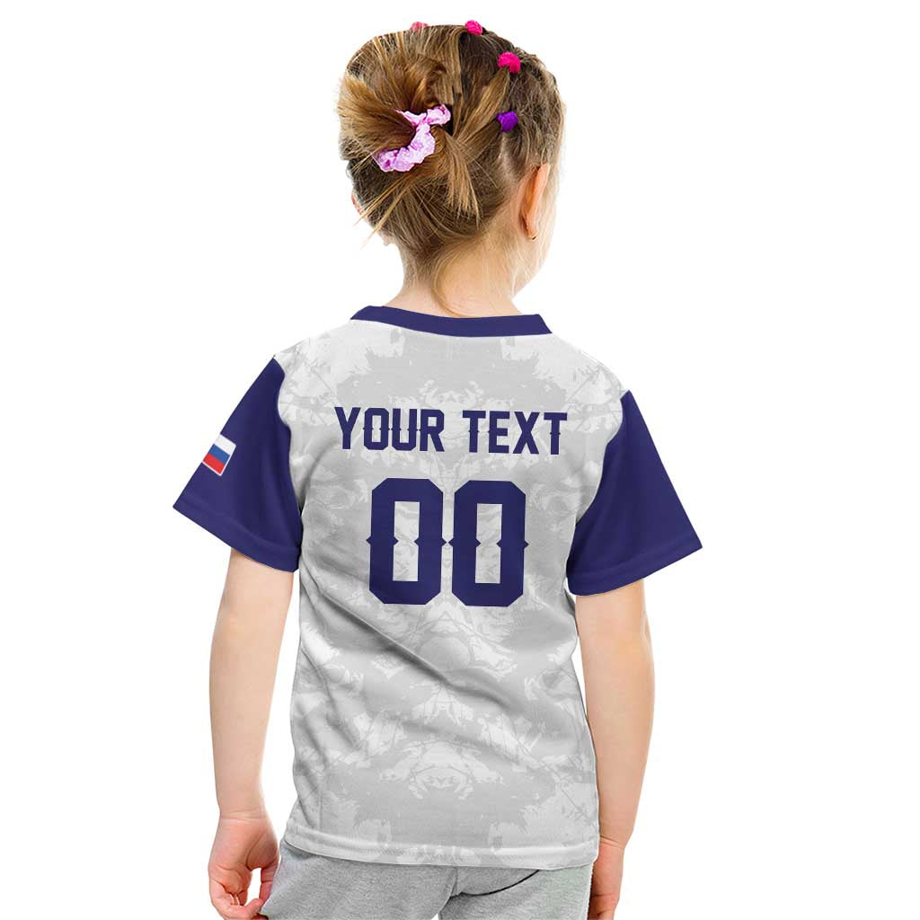 Custom Football 2026 Slovakia Kid T Shirt Hrabri Sokoli