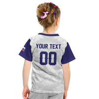 Custom Football 2026 Slovakia Kid T Shirt Hrabri Sokoli