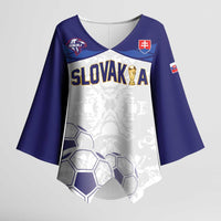 Custom Football 2026 Slovakia Kimono Sleeve Blouse Hrabri Sokoli