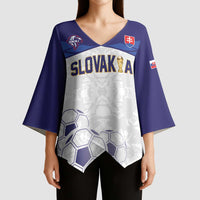 Custom Football 2026 Slovakia Kimono Sleeve Blouse Hrabri Sokoli