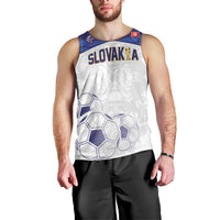 Custom Football 2026 Slovakia Men Tank Top Hrabri Sokoli