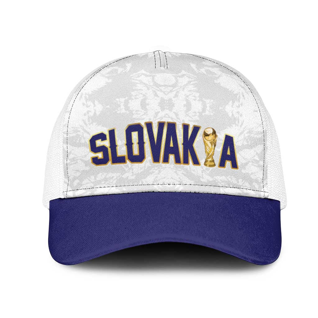 Football 2026 Slovakia Mesh Trucker Cap Hrabri Sokoli