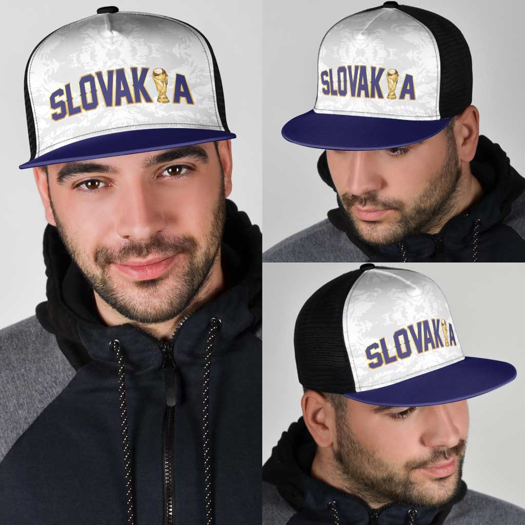 Football 2026 Slovakia Mesh Trucker Cap Hrabri Sokoli