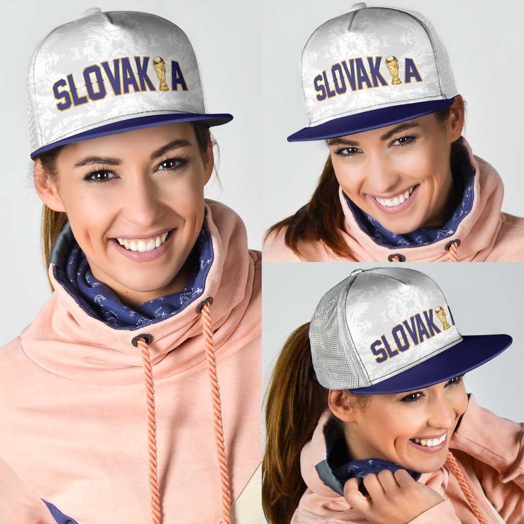 Football 2026 Slovakia Mesh Trucker Cap Hrabri Sokoli