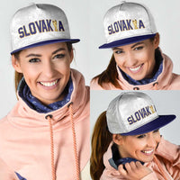 Football 2026 Slovakia Mesh Trucker Cap Hrabri Sokoli