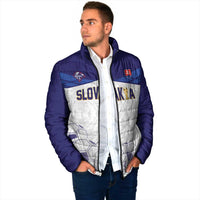 Custom Football 2026 Slovakia Padded Jacket Hrabri Sokoli