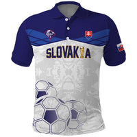 Custom Football 2026 Slovakia Polo Shirt Hrabri Sokoli