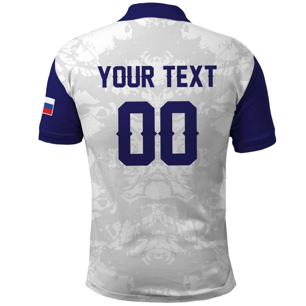 Custom Football 2026 Slovakia Polo Shirt Hrabri Sokoli