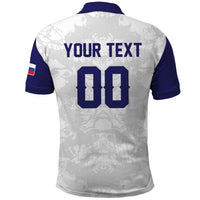 Custom Football 2026 Slovakia Polo Shirt Hrabri Sokoli