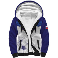 Custom Football 2026 Slovakia Sherpa Hoodie Hrabri Sokoli