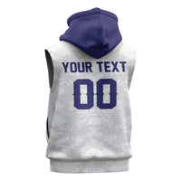 Custom Football 2026 Slovakia Sleeveless Hoodie Hrabri Sokoli
