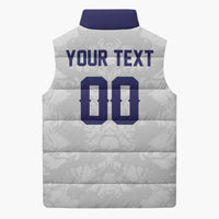 Custom Football 2026 Slovakia Sleeveless Puffer Jacket Hrabri Sokoli