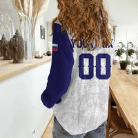 Custom Football 2026 Slovakia Women Casual Shirt Hrabri Sokoli