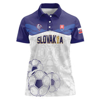 Custom Football 2026 Slovakia Women Polo Shirt Hrabri Sokoli
