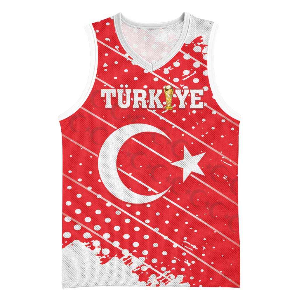 Custom Football 2026 Turkiye Basketball Jersey Turkey Ay-Yıldızlılar