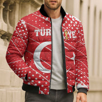 Custom Football 2026 Turkiye Bomber Puffer Jacket Turkey Ay-Yıldızlılar
