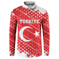 Custom Football 2026 Turkiye Button Sweatshirt Turkey Ay-Yıldızlılar
