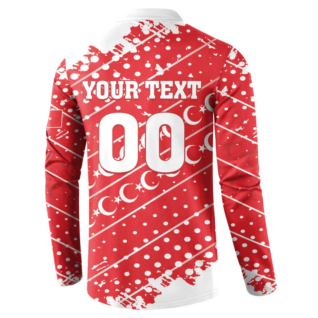 Custom Football 2026 Turkiye Button Sweatshirt Turkey Ay-Yıldızlılar