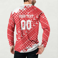 Custom Football 2026 Turkiye Button Sweatshirt Turkey Ay-Yıldızlılar