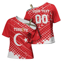 Custom Football 2026 Turkiye Cross Shoulder Shirt Turkey Ay-Yıldızlılar