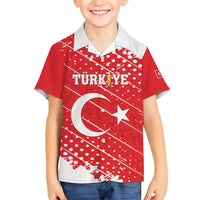 Custom Football 2026 Turkiye Kid Hawaiian Shirt Turkey Ay-Yıldızlılar