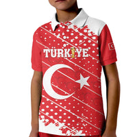 Custom Football 2026 Turkiye Kid Polo Shirt Turkey Ay-Yıldızlılar