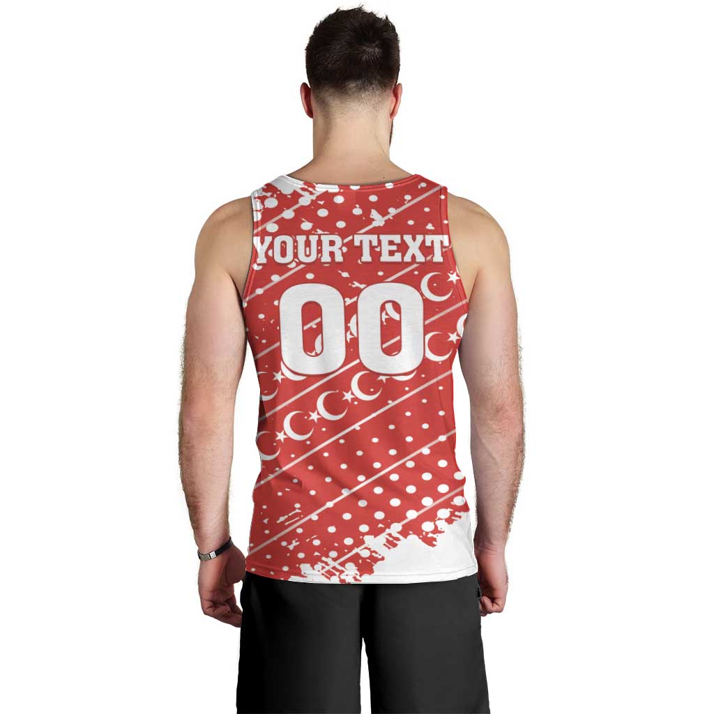 Custom Football 2026 Turkiye Men Tank Top Turkey Ay-Yıldızlılar