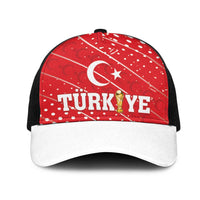 Football 2026 Turkiye Mesh Trucker Cap Turkey Ay-Yıldızlılar