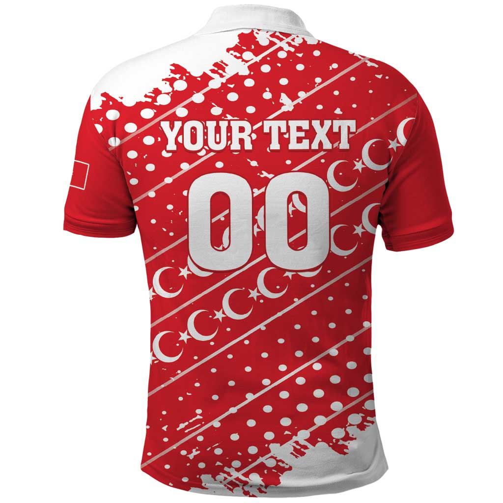 Custom Football 2026 Turkiye Polo Shirt Turkey Ay-Yıldızlılar