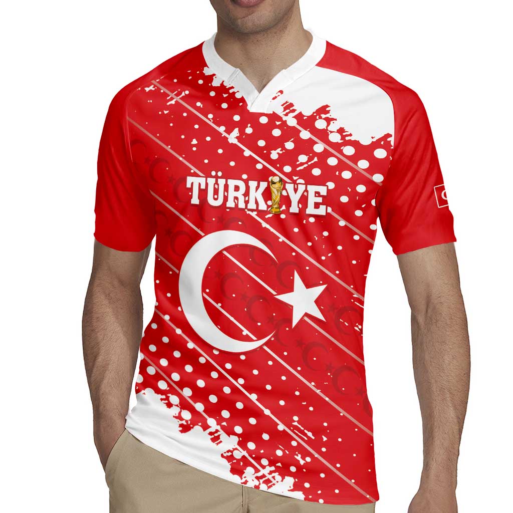 Custom Football 2026 Turkiye Rugby Jersey Turkey Ay-Yıldızlılar