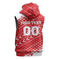 Custom Football 2026 Turkiye Sleeveless Zip Hoodie Turkey Ay-Yıldızlılar