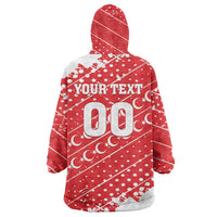 Custom Football 2026 Turkiye Wearable Blanket Hoodie Turkey Ay-Yıldızlılar