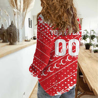 Custom Football 2026 Turkiye Women Casual Shirt Turkey Ay-Yıldızlılar