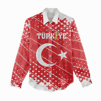 Custom Football 2026 Turkiye Women Casual Shirt Turkey Ay-Yıldızlılar