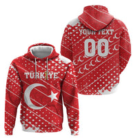 Custom Football 2026 Turkiye Zip Hoodie Turkey Ay-Yıldızlılar