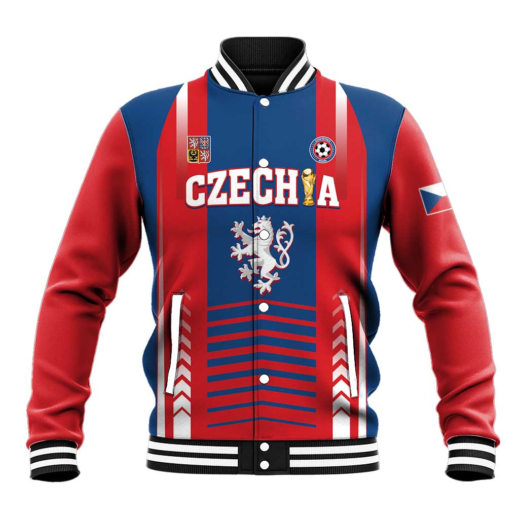 Custom Football 2026 Czechia Baseball Jacket Czech Republic Proud Lions