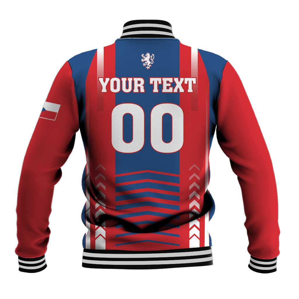 Custom Football 2026 Czechia Baseball Jacket Czech Republic Proud Lions
