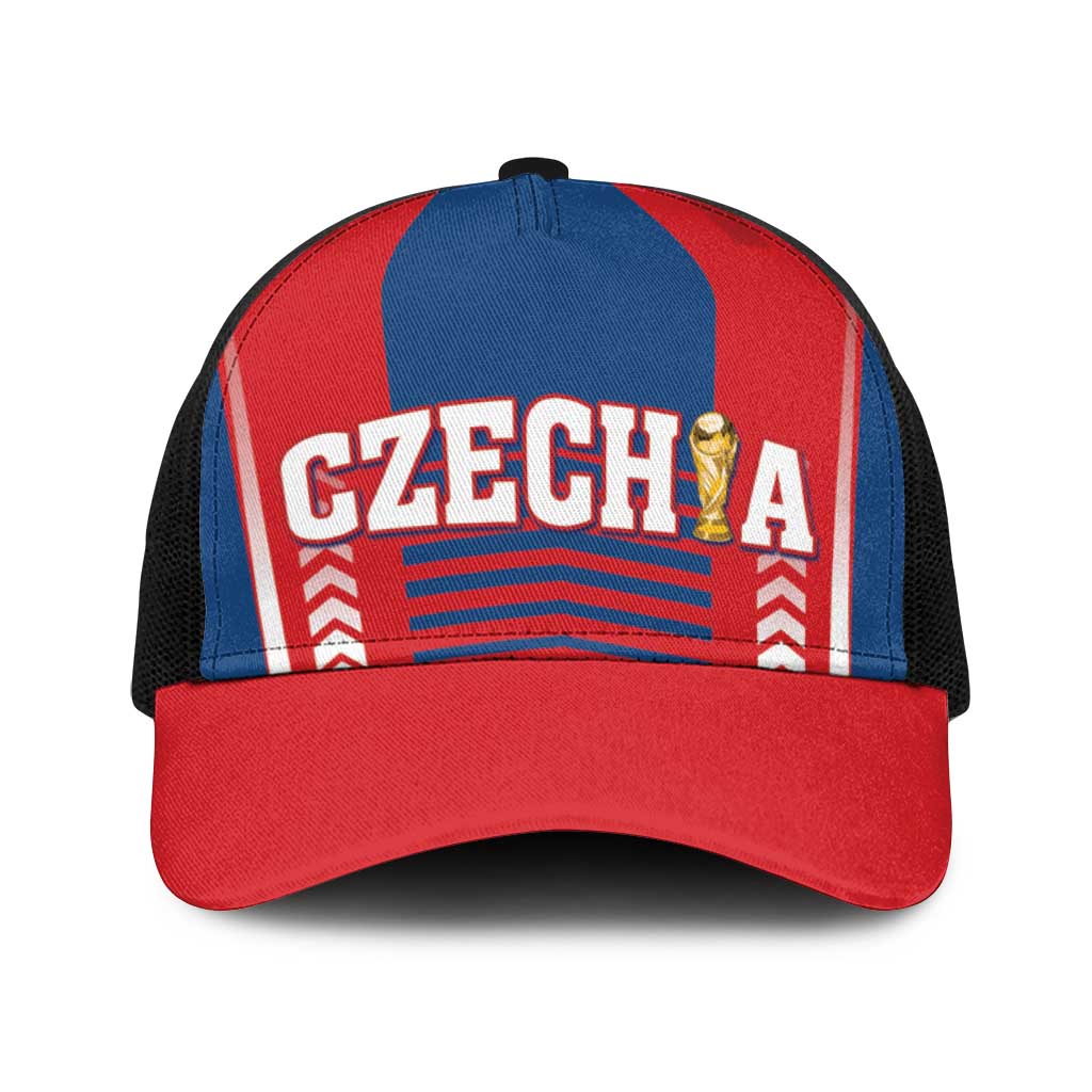 Football 2026 Czechia Baseball Net Cap Czech Republic Proud Lions