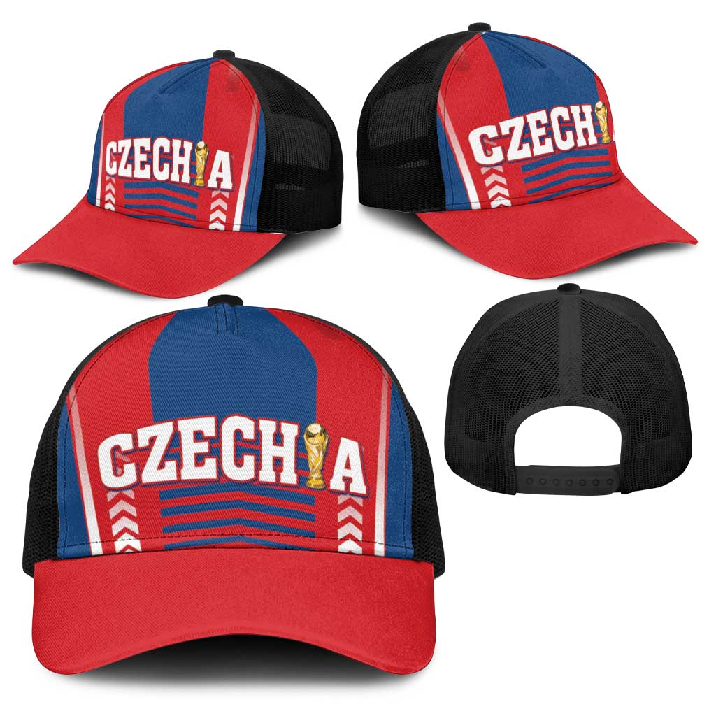 Football 2026 Czechia Baseball Net Cap Czech Republic Proud Lions