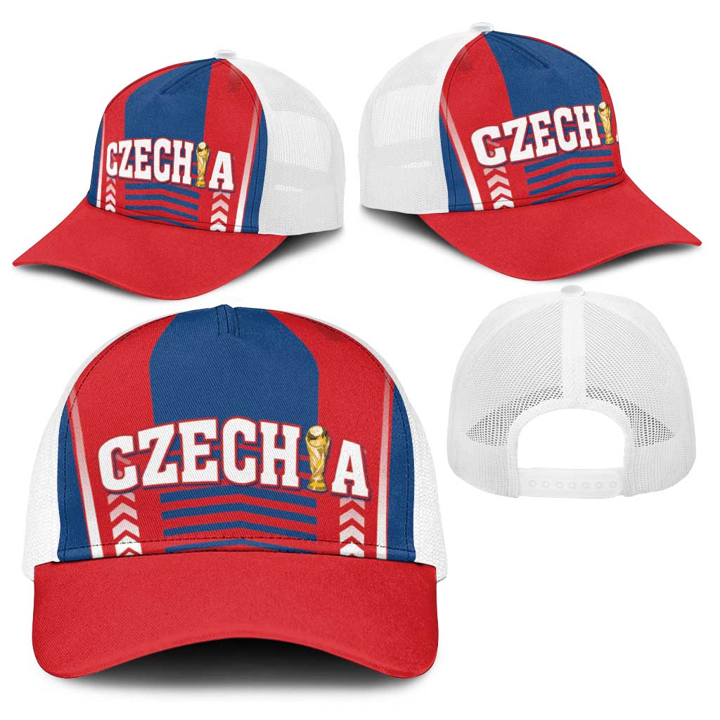 Football 2026 Czechia Baseball Net Cap Czech Republic Proud Lions