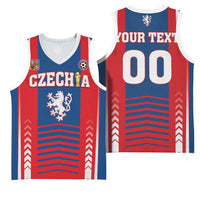 Custom Football 2026 Czechia Basketball Jersey Czech Republic Proud Lions